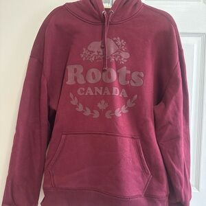 Roots Burgundy Hoodie
